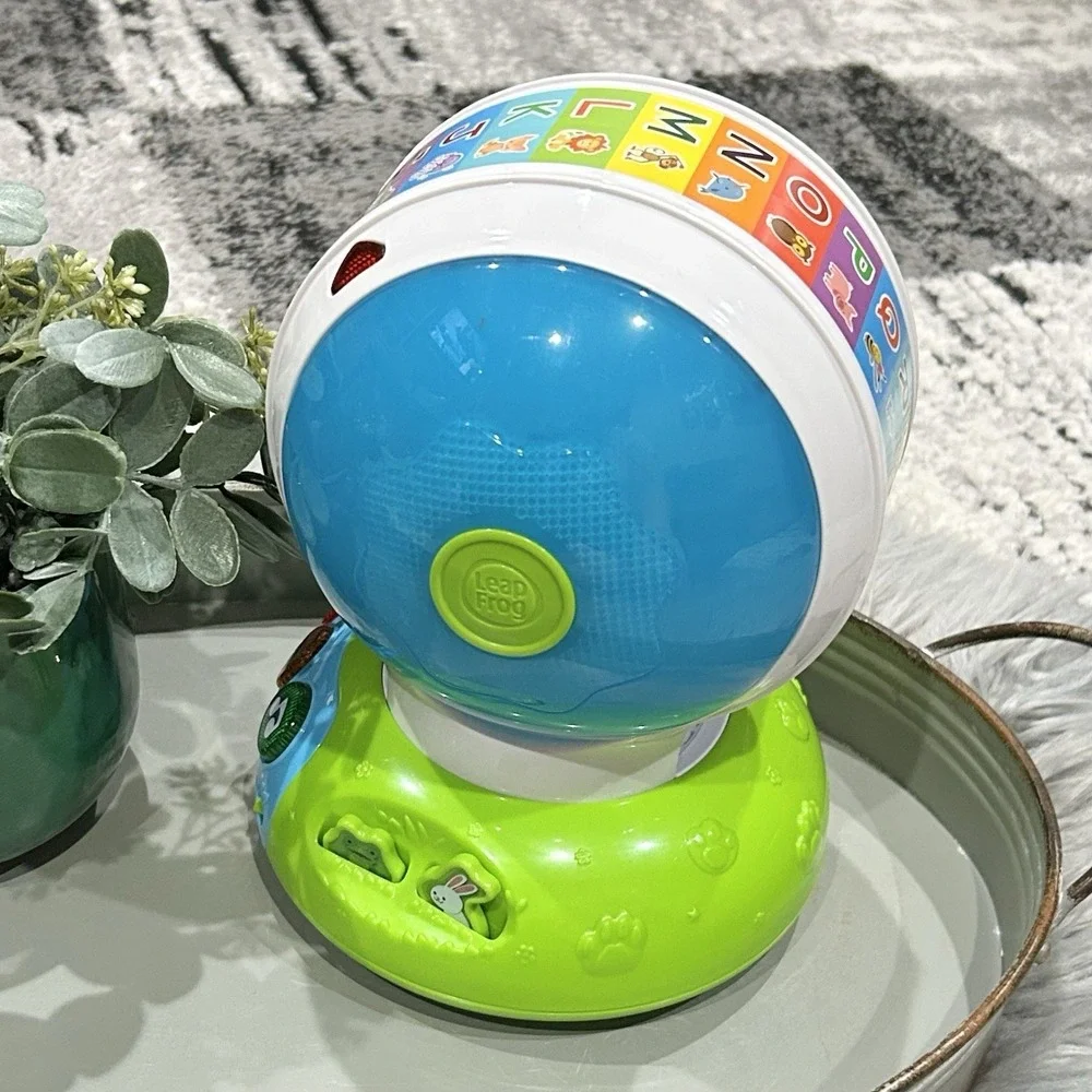 LeapFrog Spin and Sing Alphabet Zoo,‎ Interactive Teaching Toy for Baby Working